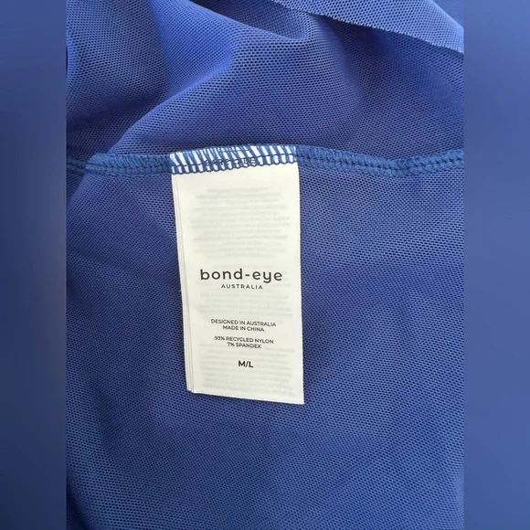 New Bond-eye Gisele Mini Dress Midnight Mesh Size M/L NWT - Picture 5 of 7